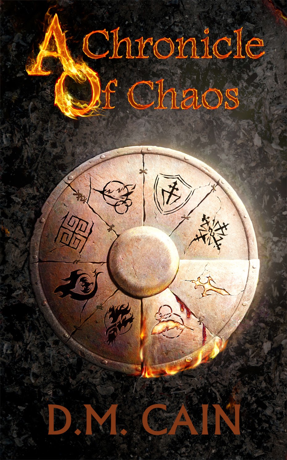 d.m. cain, chronicle of chaos, fantasy, demon, angel, novel
