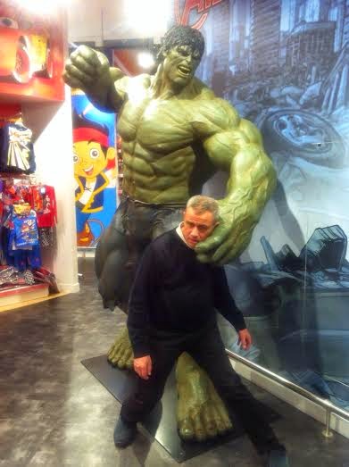Hulk, un tipo increíble........le debo la vida precisamente porque no me la quitó.