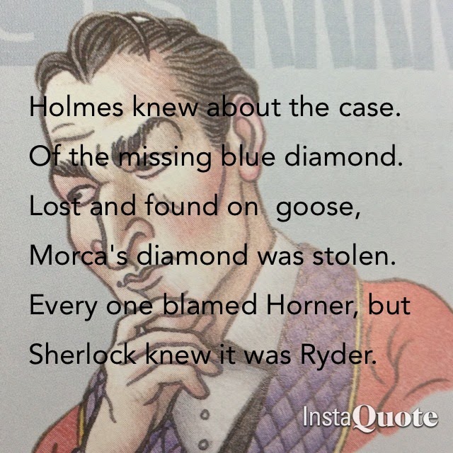 Dilko Middle School Grade 7: Our Sherlock Holmes Poems!