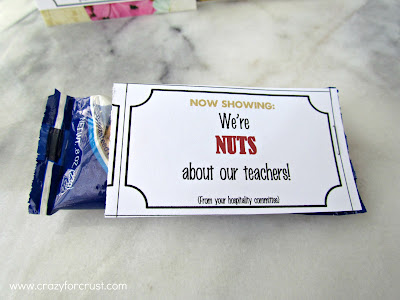 we're nuts out our teachers