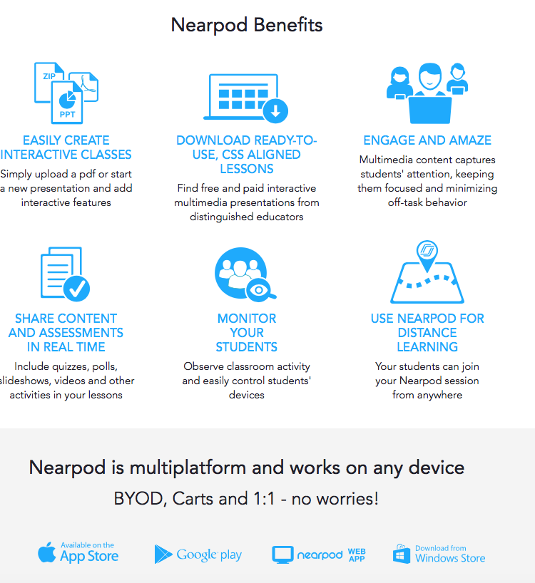 time to talk tech nearpod an amazing presentation tool that can