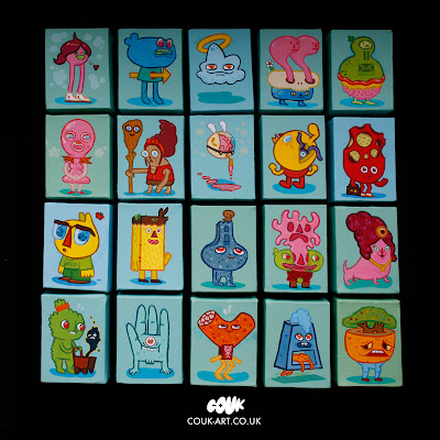 Secret Painting Club Blue Version Blind Bag Painting Series by Couk
