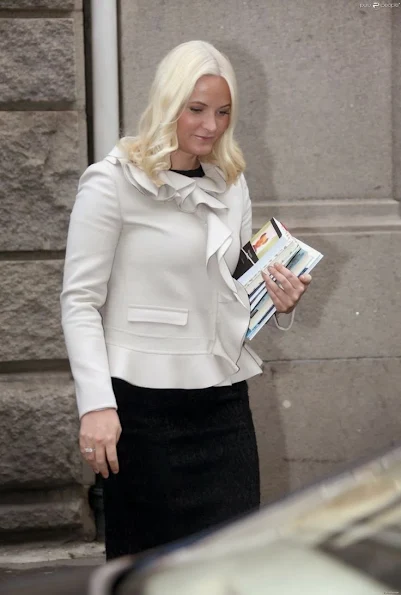 Princess Mette Marit at the launch of the 