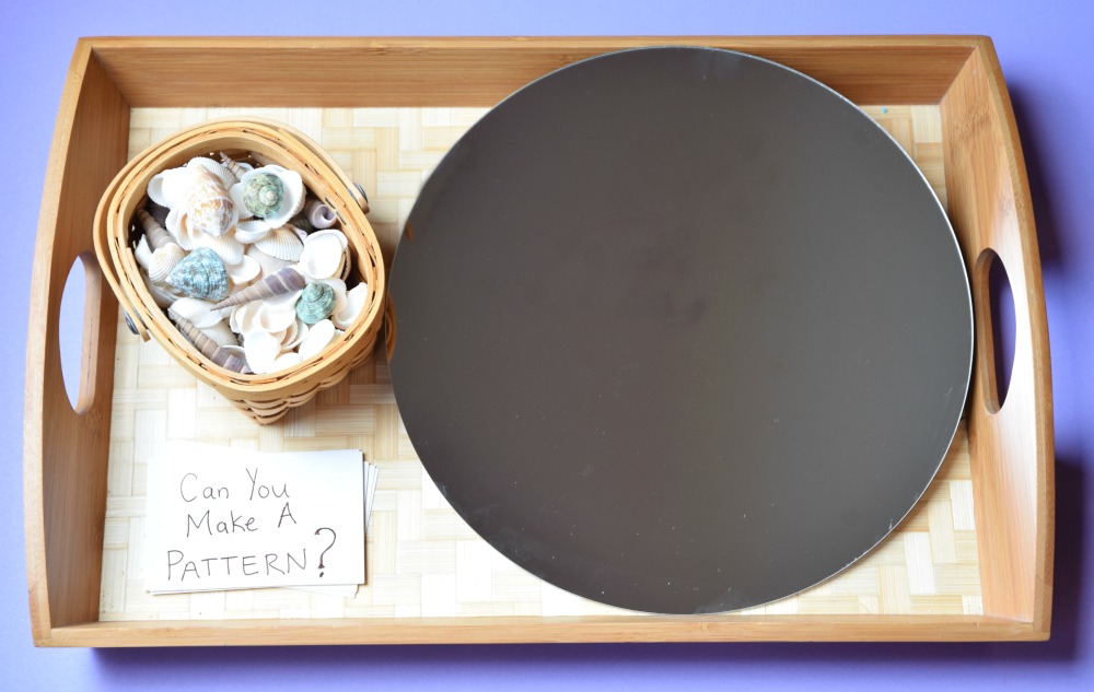 Shells And Mirrors On The Discovery Table What Can We Do With Paper