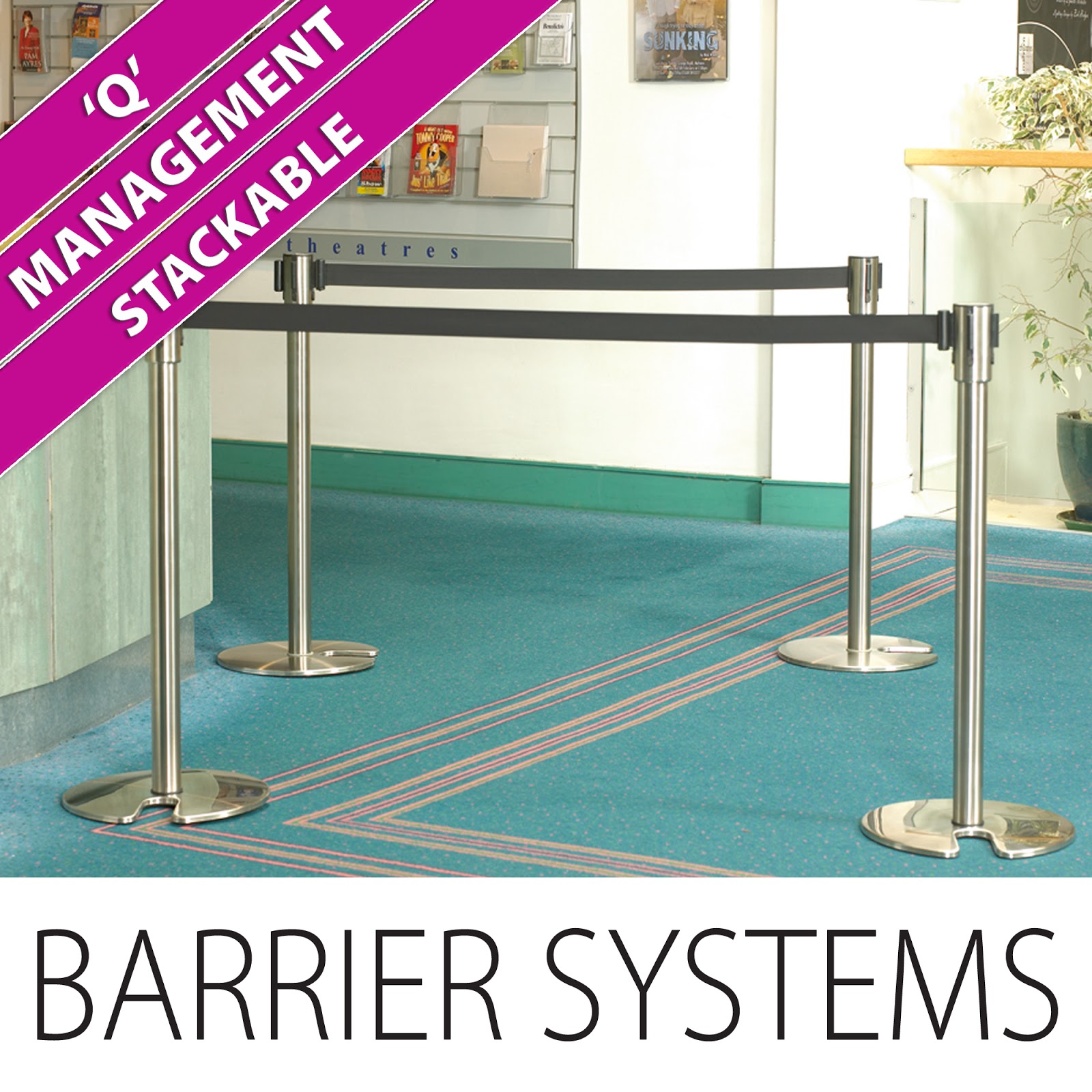 Queue Barriers Options Rope Chain Rope Barriers vs Retractable Belts: Which Option is Best?