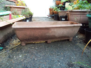 Old trough planter recycled to make Hedgehog House Green Fingered Blog