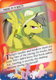My Little Pony Daring Do is Real?! Equestrian Friends Trading Card