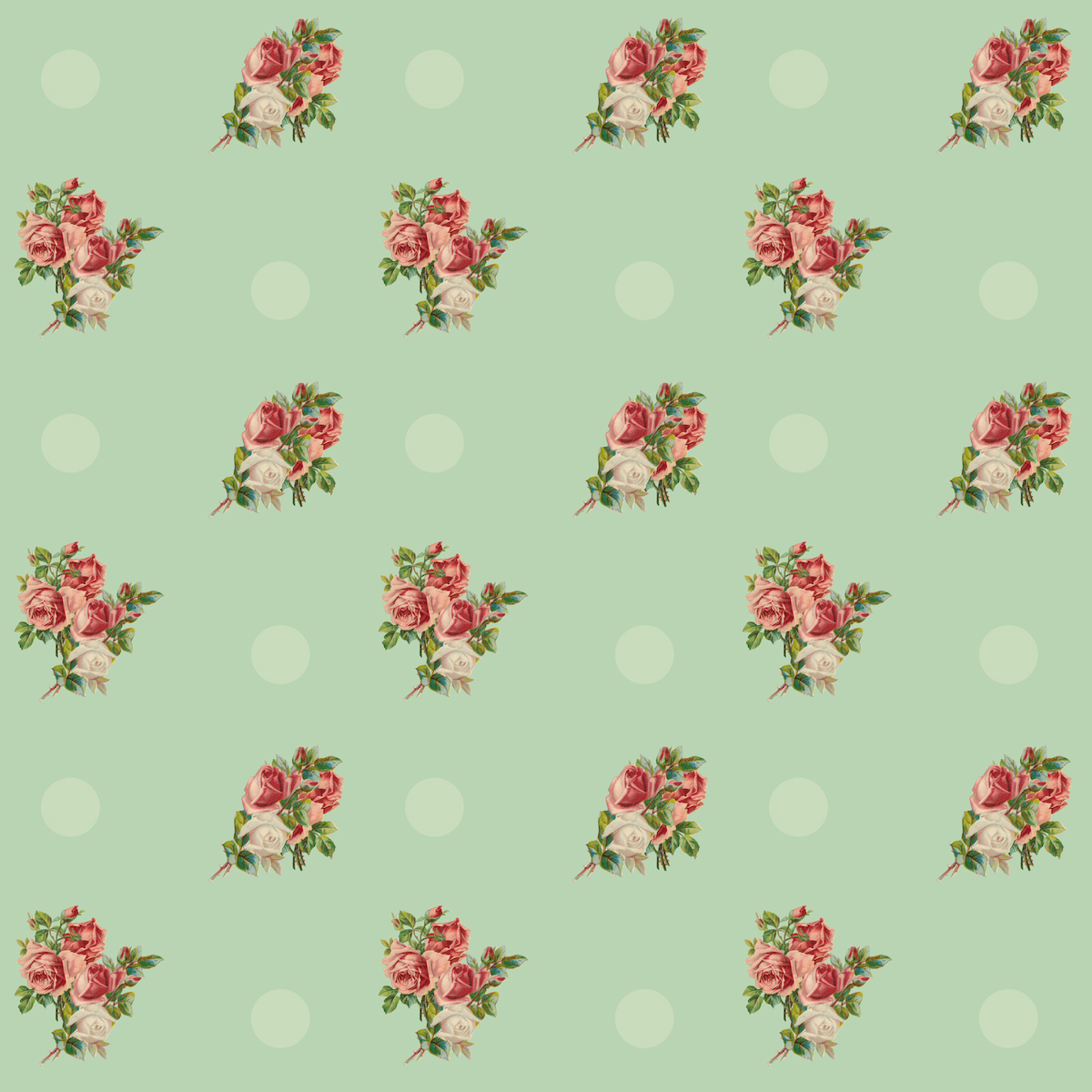 Free Digital Vintage Rose Scrapbooking Papers Ausdruckbares