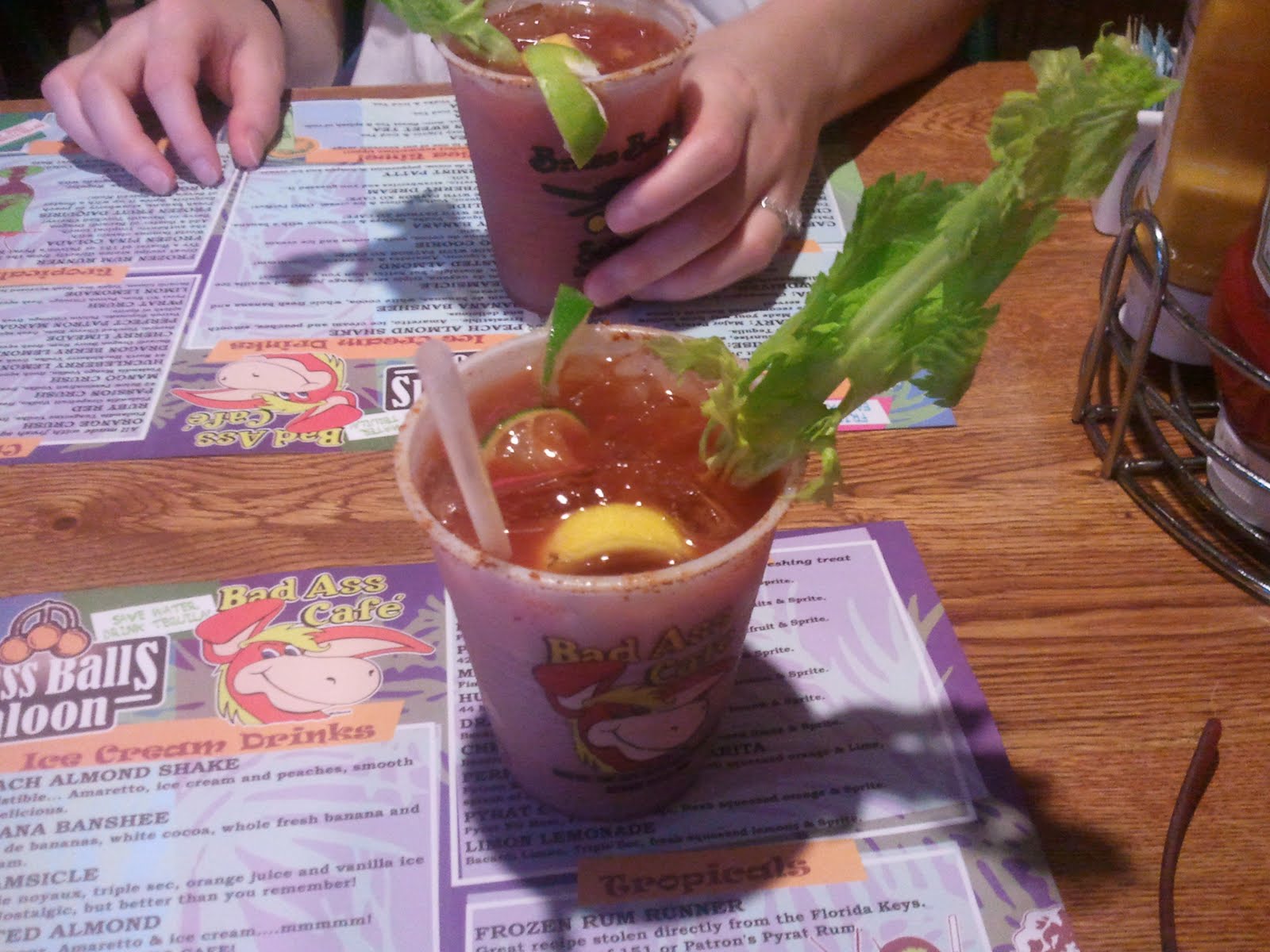 Bloody Mary Mix Brass Balls Saloon & Bad Ass Cafe