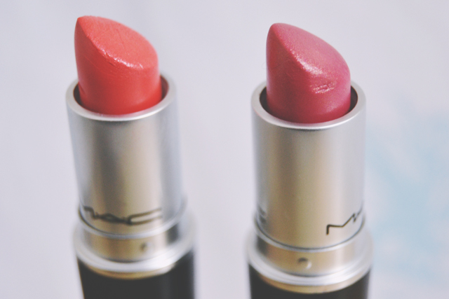 Becky Bedbug Review Mac Lipsticks In Bombshell And Costa Chic