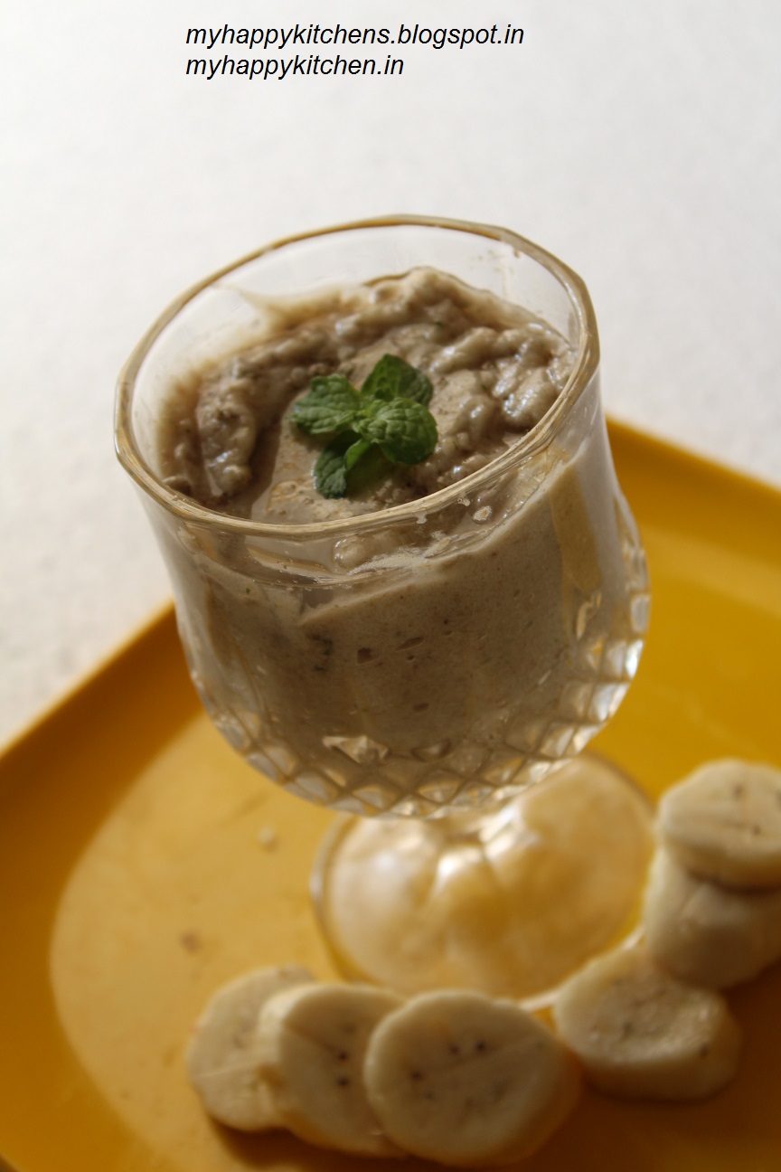 BANANA GINGER SMOOTHIE!!