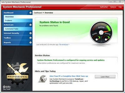 System Mechanic Professional 10.8.3 System Mechanic Professional 10.8.3