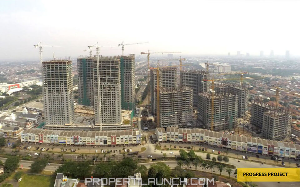 Progress Pembangunan Apartment Serpong M-Town Progress Pembangunan Apartment Serpong M-Town