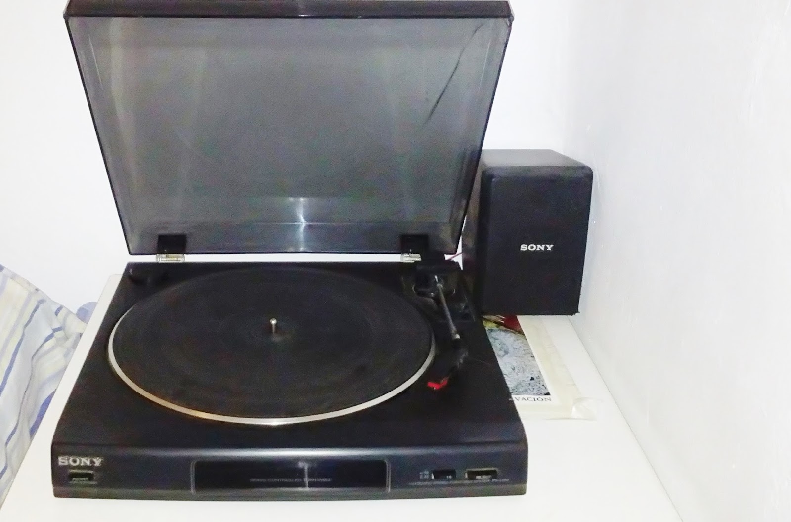 MI MUNDO ELECTRÓNICO TOCADISCOS SONY PSLX56 / SONY STEREO TURNTABLE SYSTEM PSLX56
