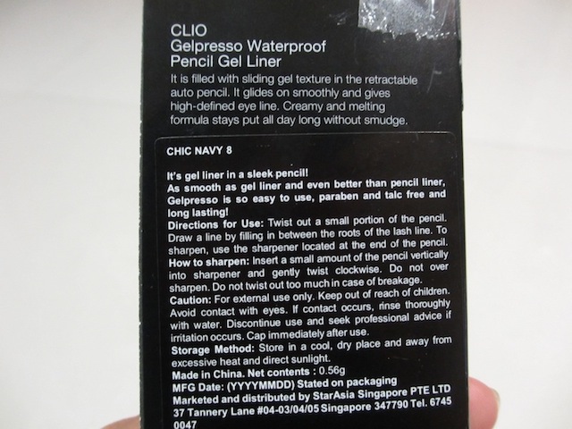 The Blackmentos Beauty Box: Rave Review: Clio Gelpresso Waterproof ...