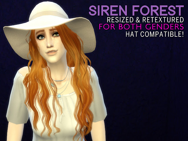 Sims 4 CC's - The Best: Siren Forest Edit / Retexture & Accessories by ...