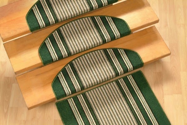 Great ideas for mats of levels of for your stairs!