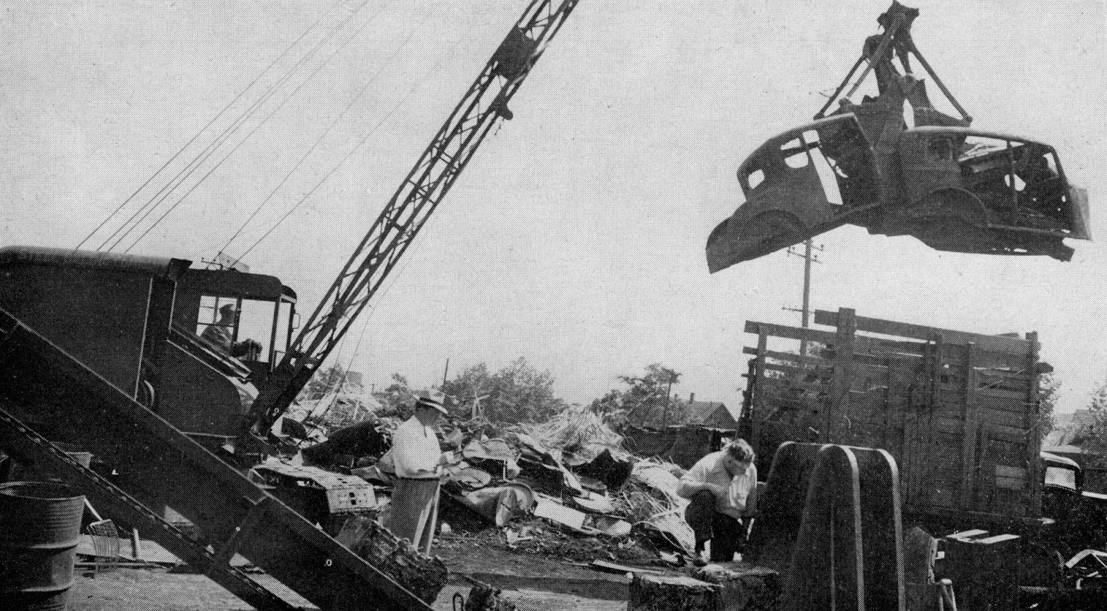 Model Railroad Minutiae Model scrap yard planning