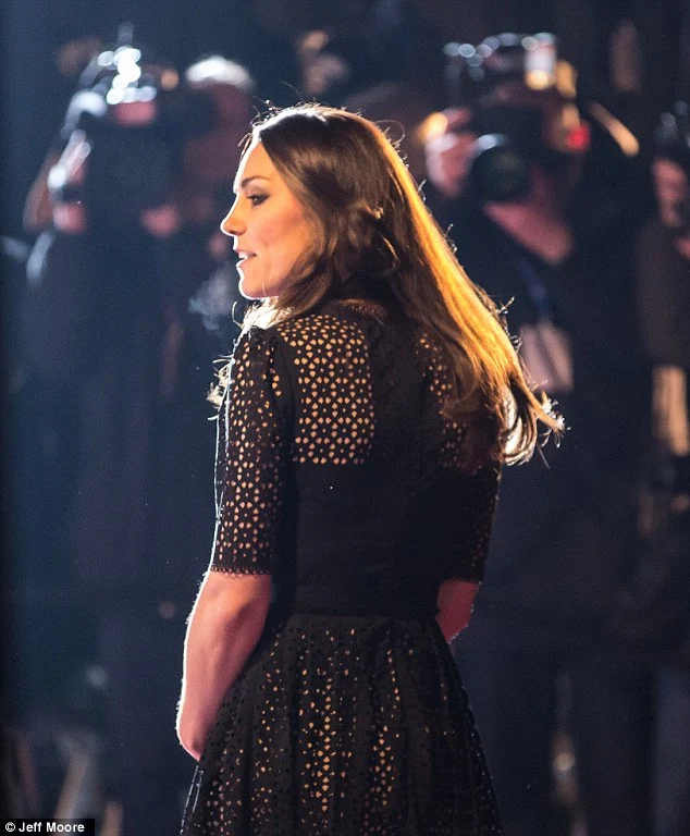 Kate Middleton wears Temperley for the SportsAid SportsBall in London