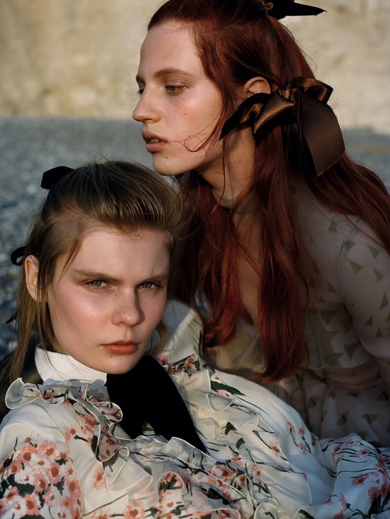 Alexandra Elizabeth & Julia Banas by Yelena Yemchuk for Vogue China October 2016