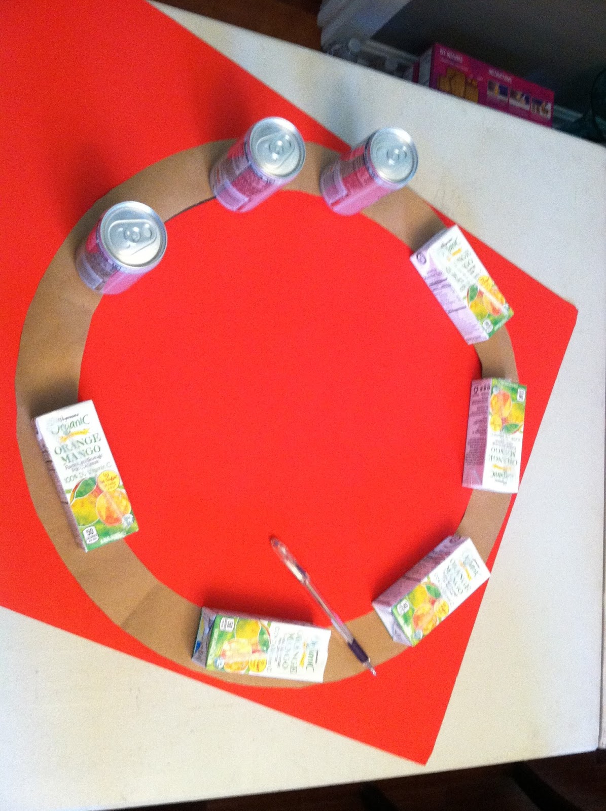 Ms. Nancy's Nook : Captain America Shield Decoration DIY