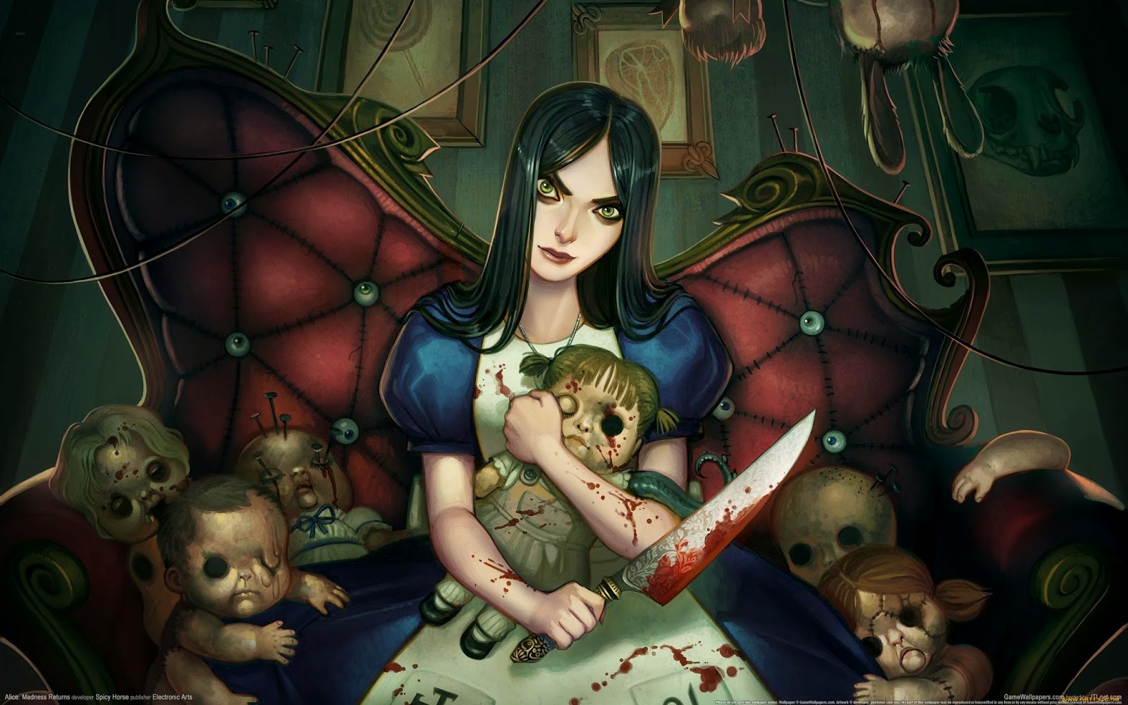 Captura 1 - American McGee’s Alice