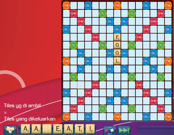 Let's Play Scrabble Valid Move dalam Scrabble