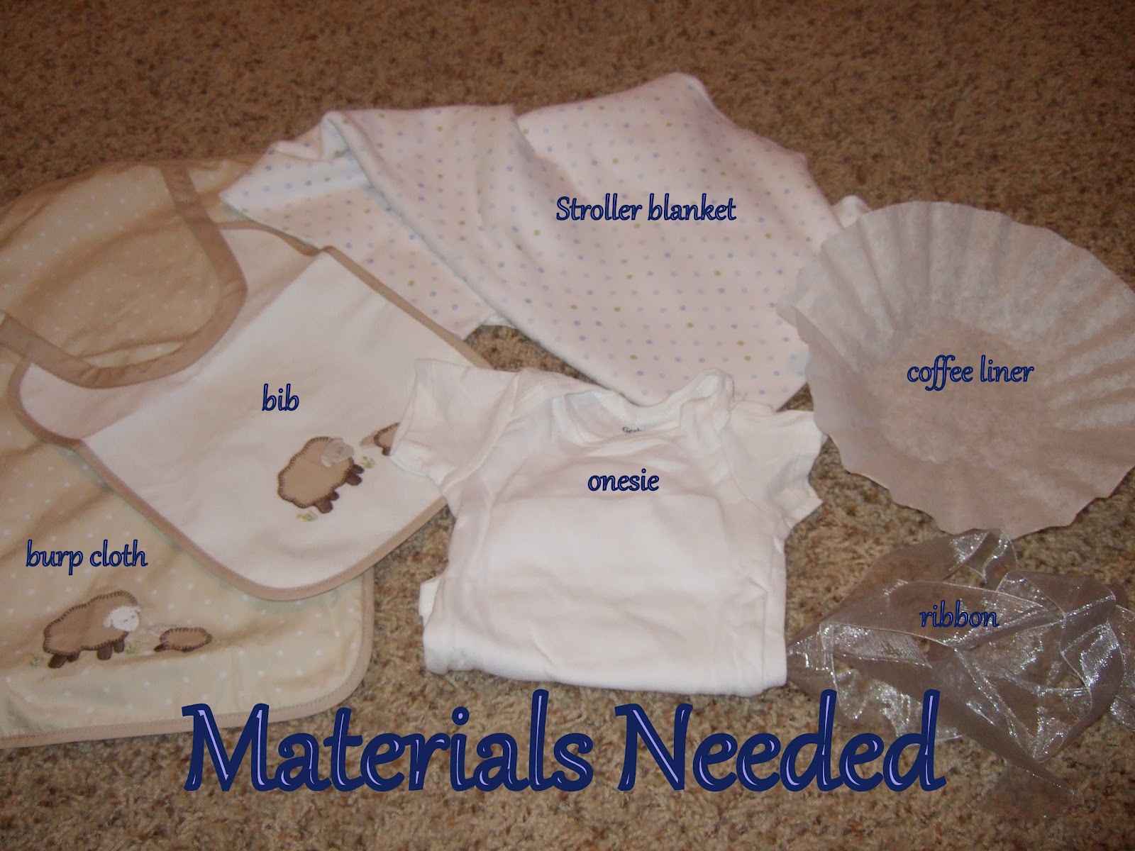 I Heart Pears How to Make Baby Shower Clothing Cupcakes