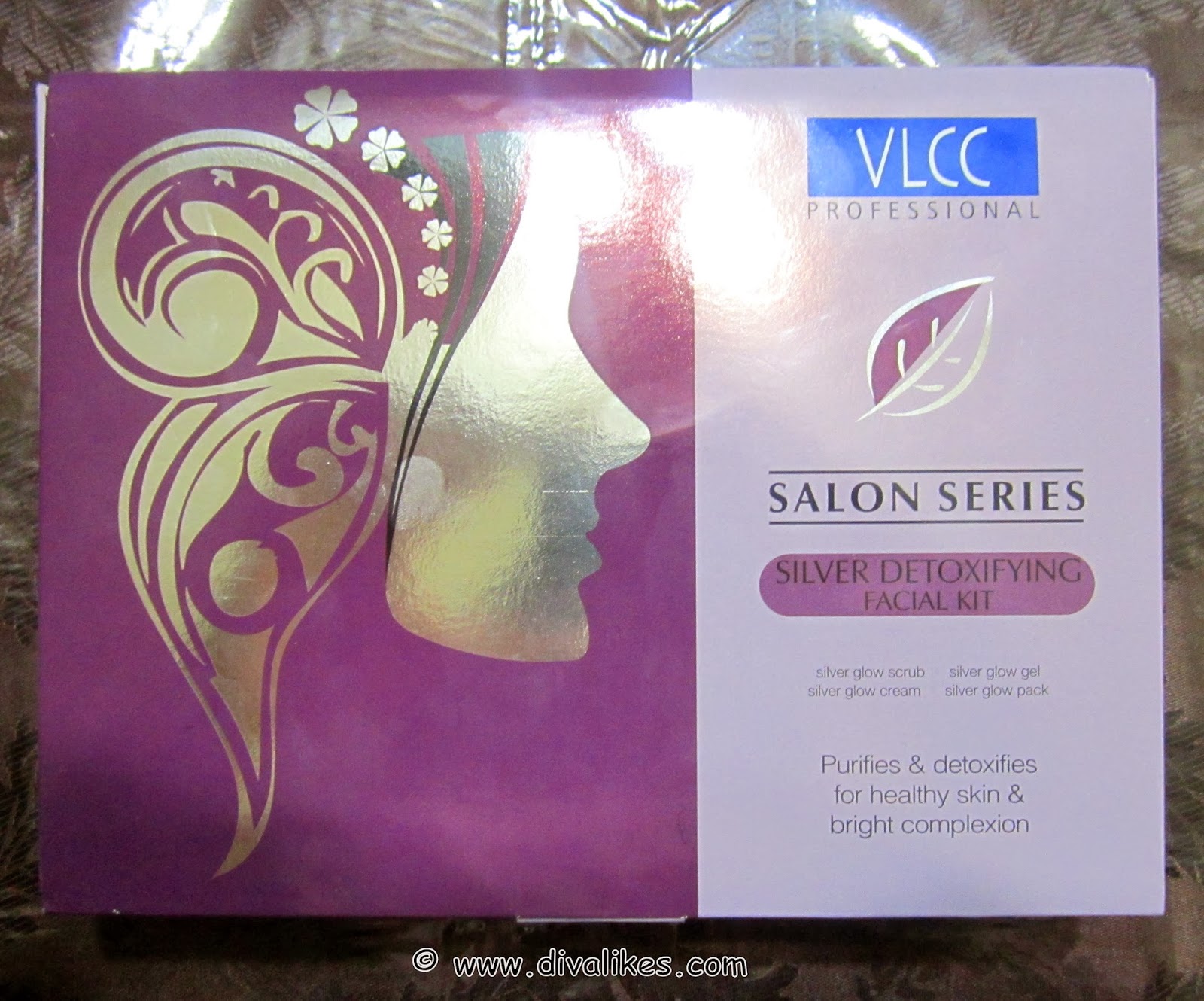 VLCC Professional Salon Series Silver Detoxifying Facial Kit Review Diva Likes