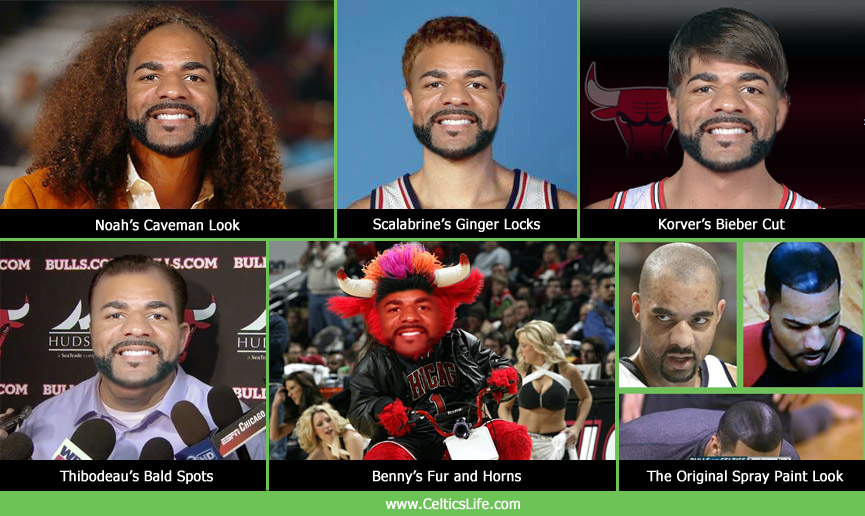 Carlos Boozer's new hairstyles