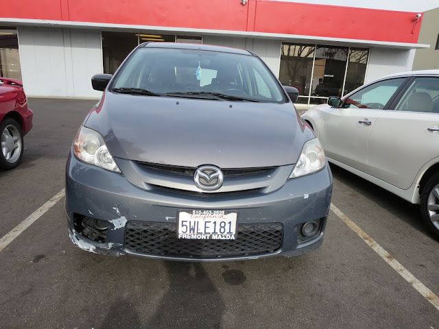 Mazda 5 Bumper Repair at Almost Everything Auto Body