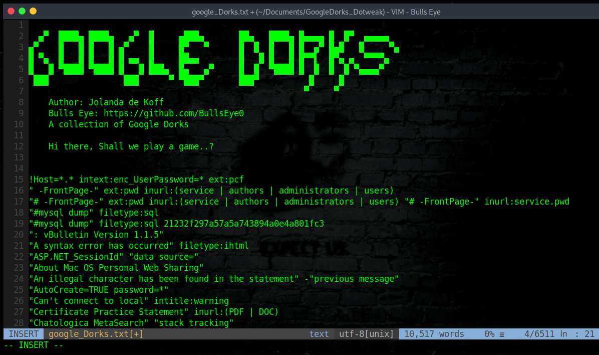 mailist google dorks mailist google dorks