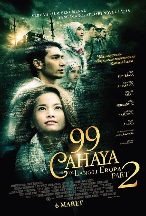 Download Film 99 Cahaya di Langit Eropa Part 1 dan 2
