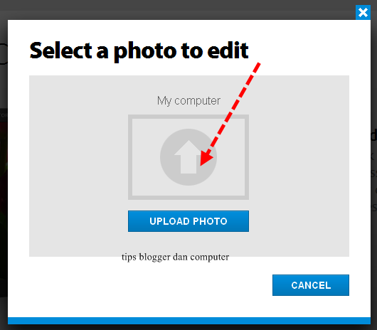 select a photo to edit