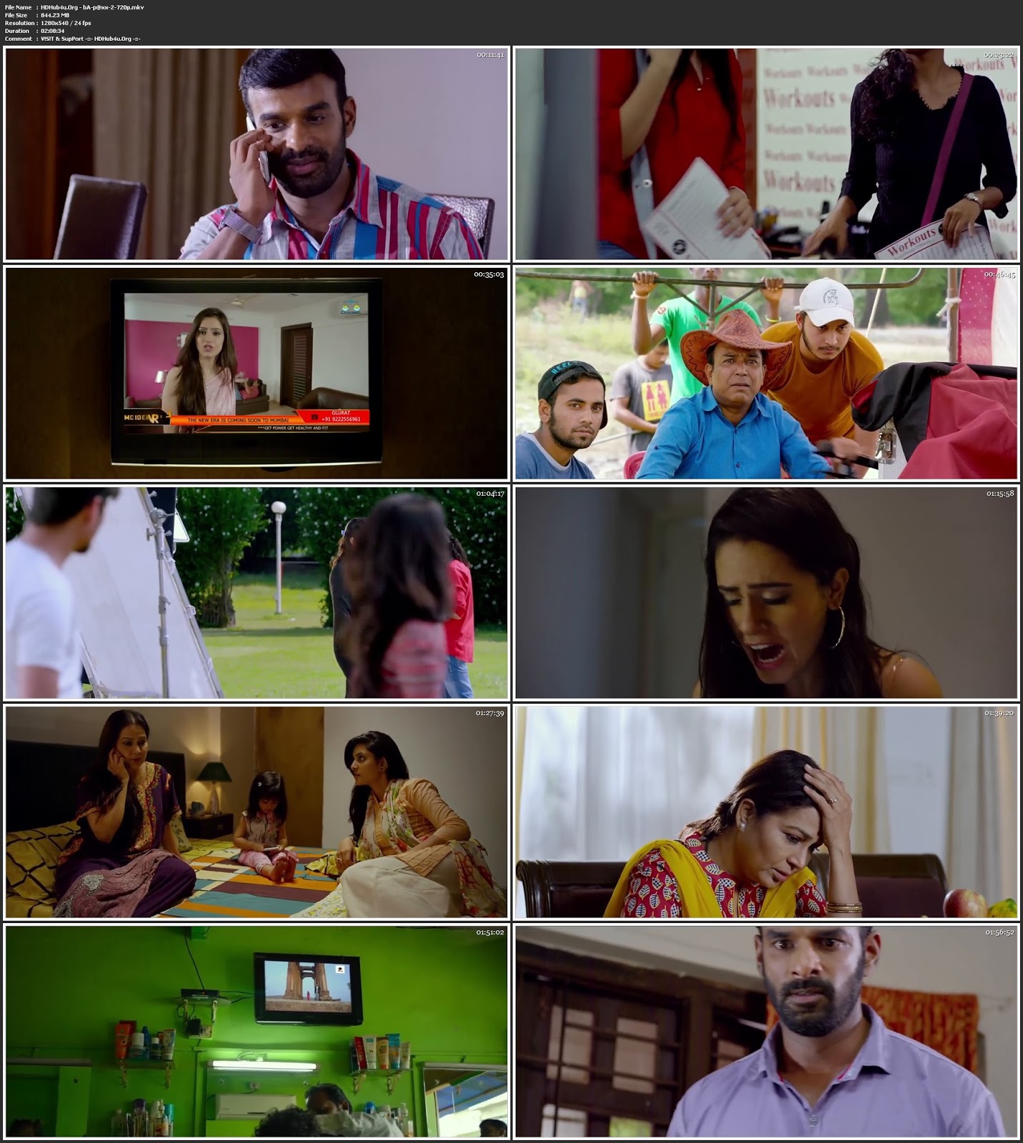 B A PASS 2 (2017) Hindi Movie 480p HDRip 350MB Download