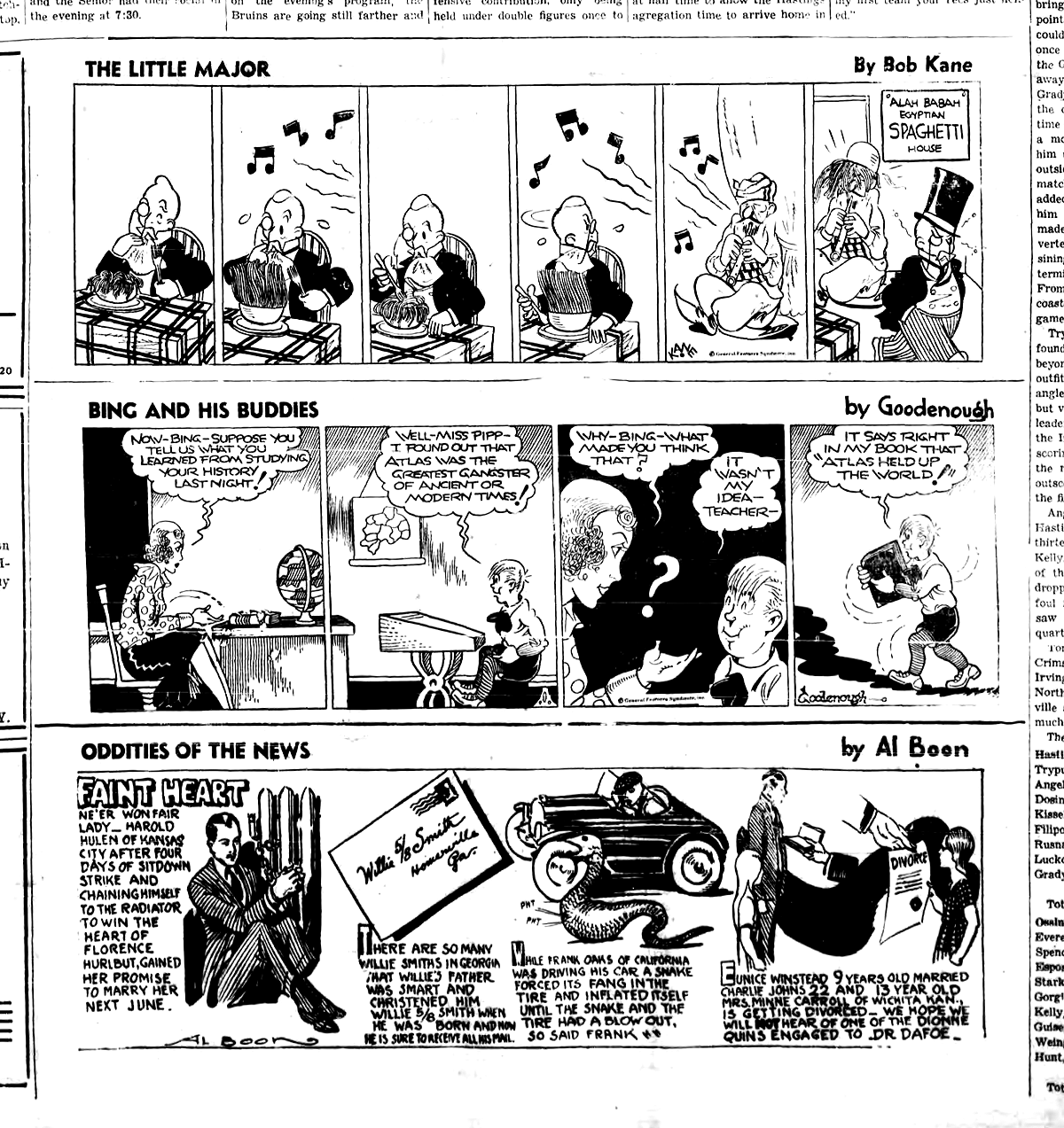 Stripper's Guide The Comic Strip Series of General Features Syndicate