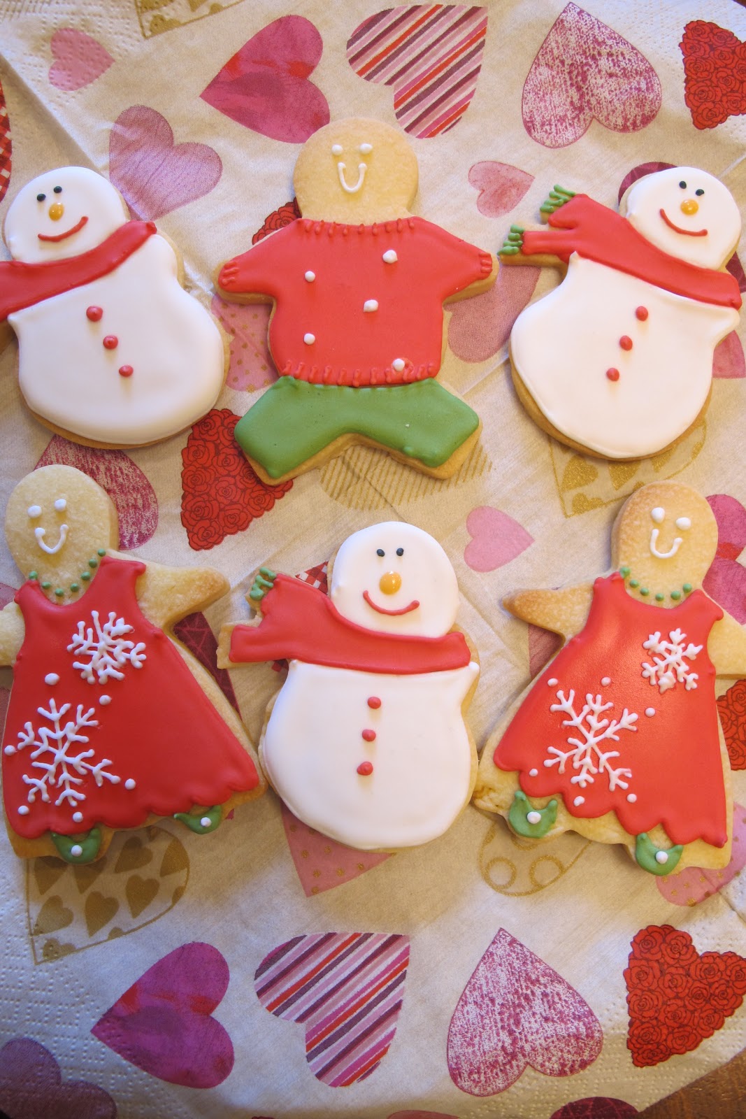 Tortelicious: Gingerbreadman & Snowman Cookies