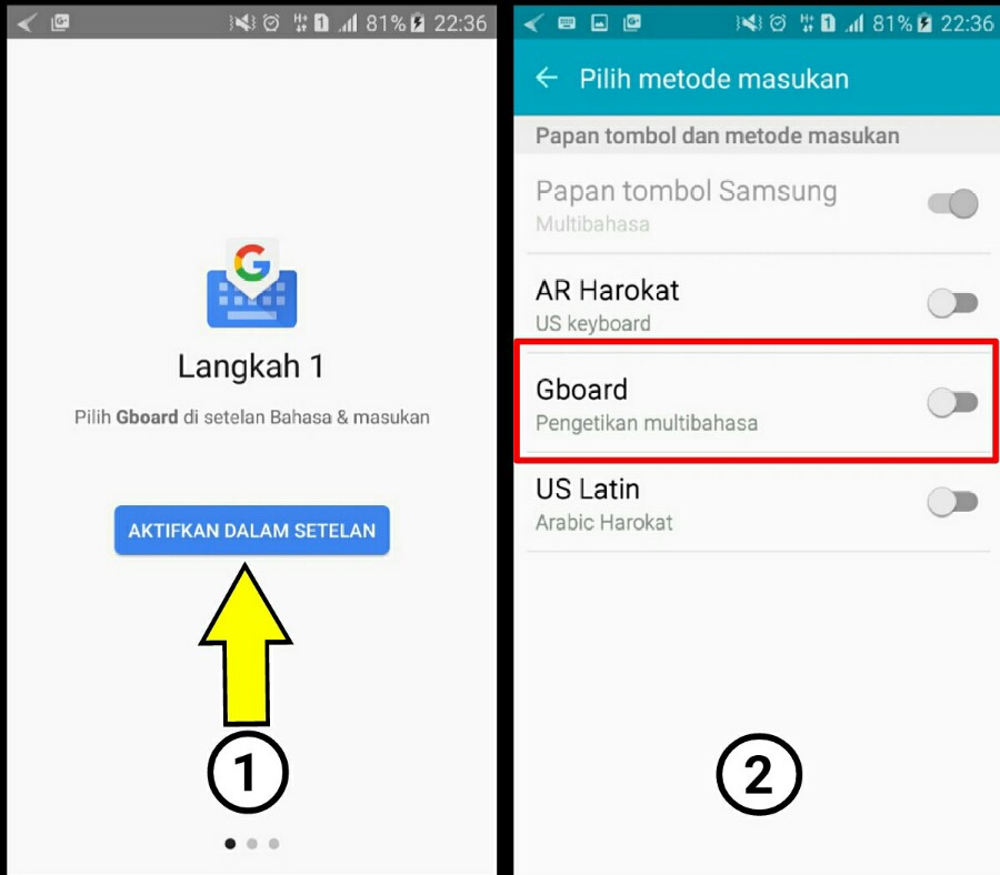 Cara Menulis Huruf Arab Berharakat Di Android Dengan Benar