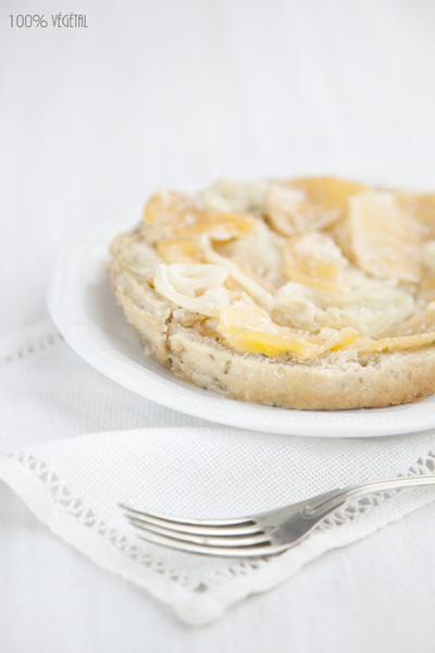 Tarte Tatin Oignons Et Navets Jaunes 100 Vegetal Marie Laforet