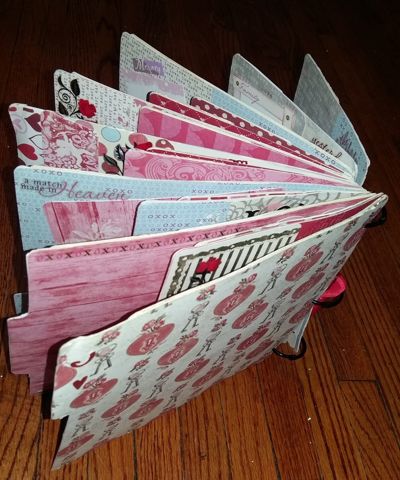 Baw CraftWorx Printable Replica Of My Love File Folder Mini Album