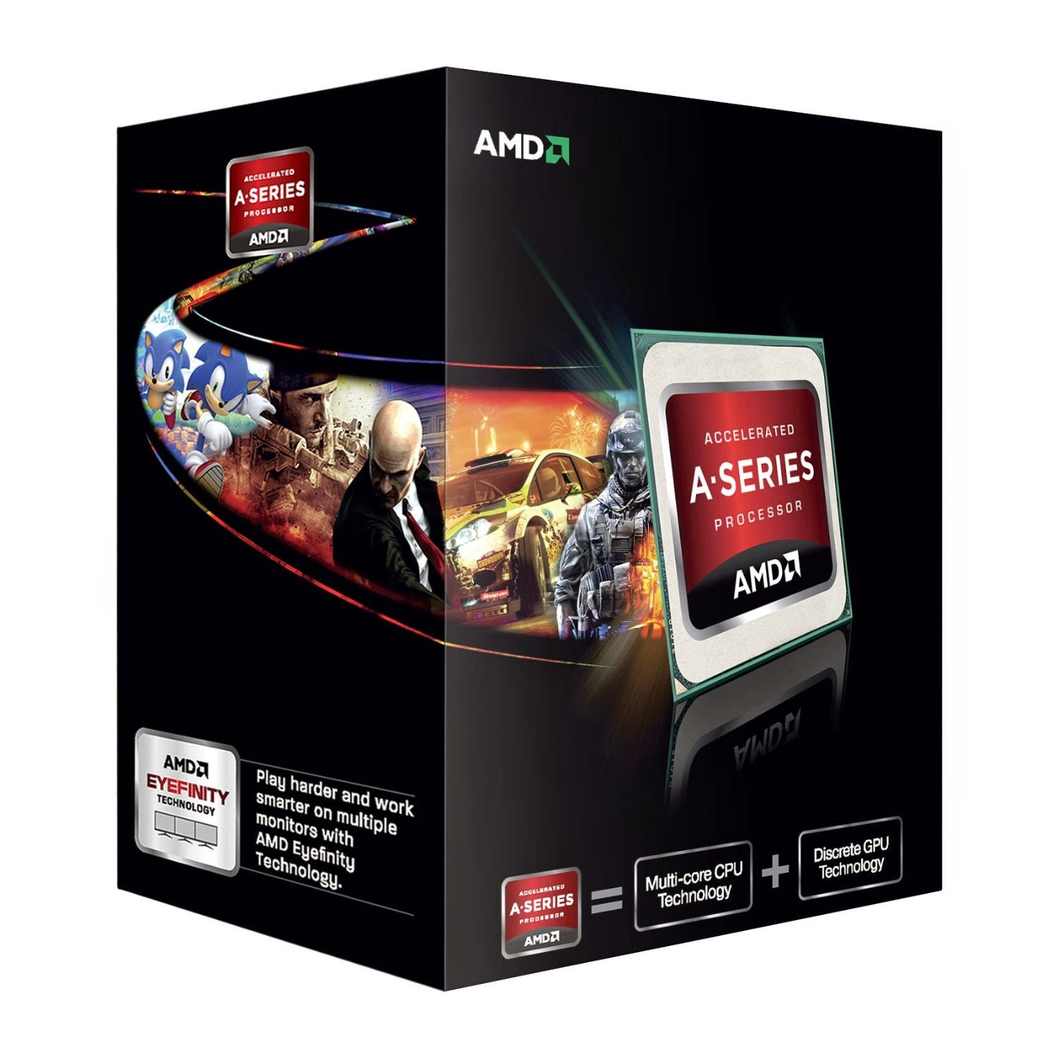 AMD Kaveri A6-7400K (Radeon R4 series) 3.9Ghz Cache 2x1MB 65W Socket ...