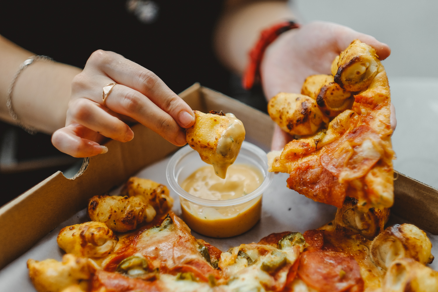 DOUBLE CHEESY BITES PEPPERONI JALAPENO BY PHD INDONESIA eatandtreats