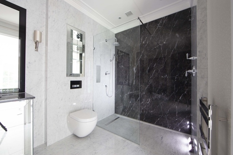 Walk-in shower in 50 attractive modern bathrooms | Bathroom Design