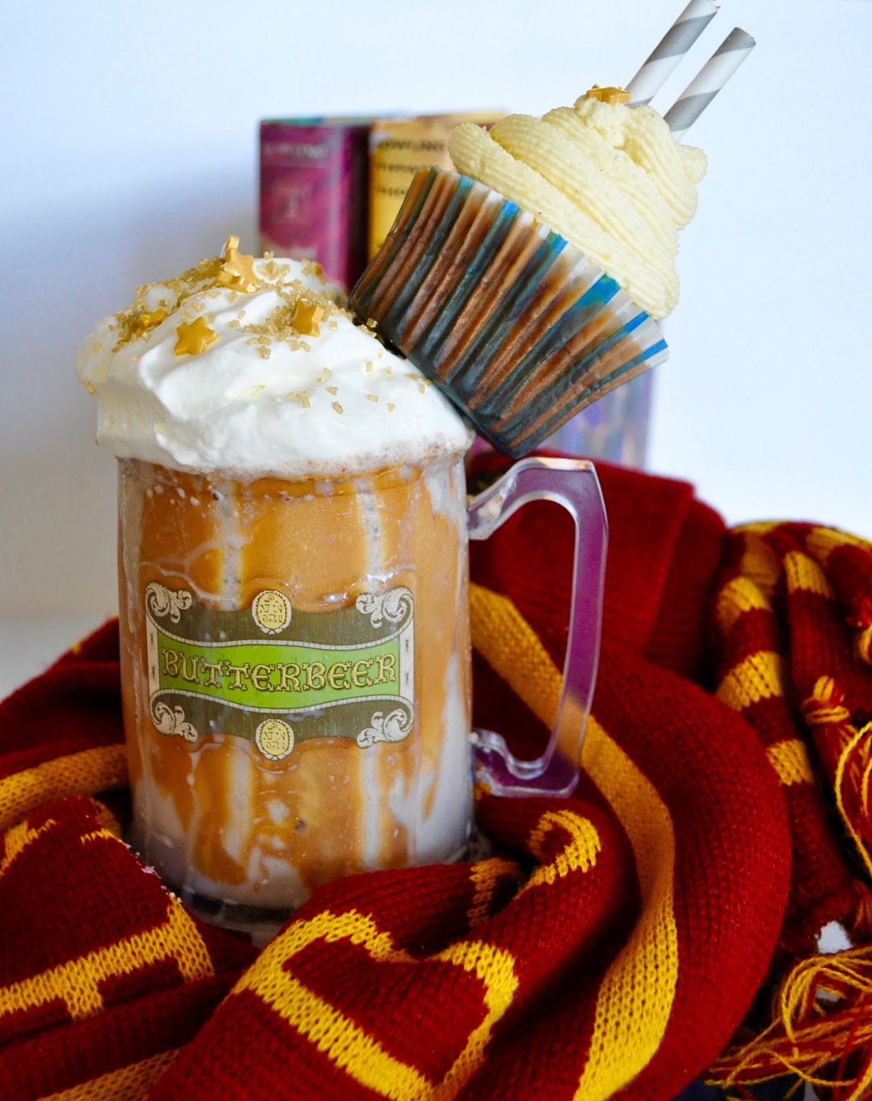 Baking with Magic Butterbeer Milkshake