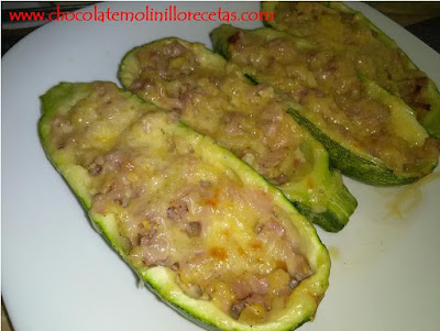 Calabacitas Italianas rellenas