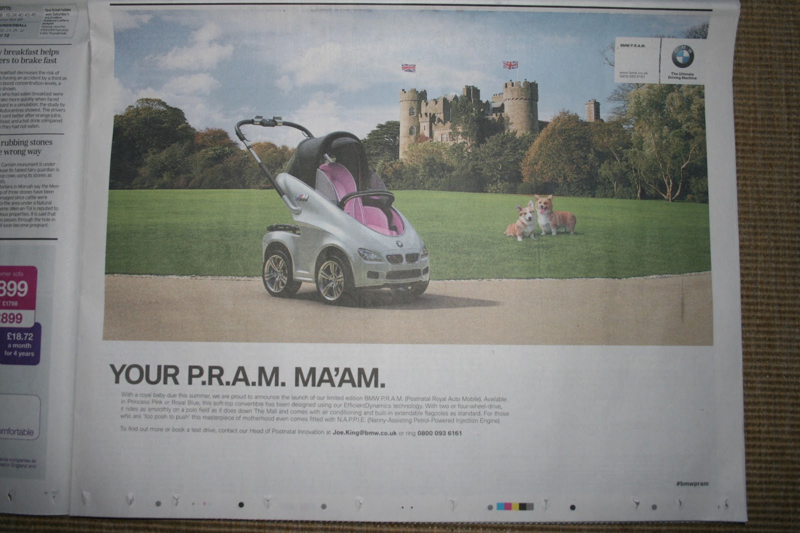 [Image: BMW+PRAM+April+Fools+2013.JPG]