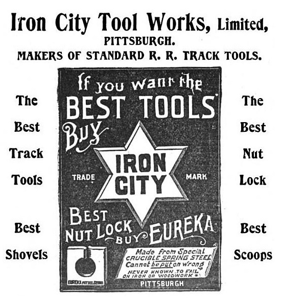 Trowel and Masonry Tool Collector Resource History of Iron City Tool