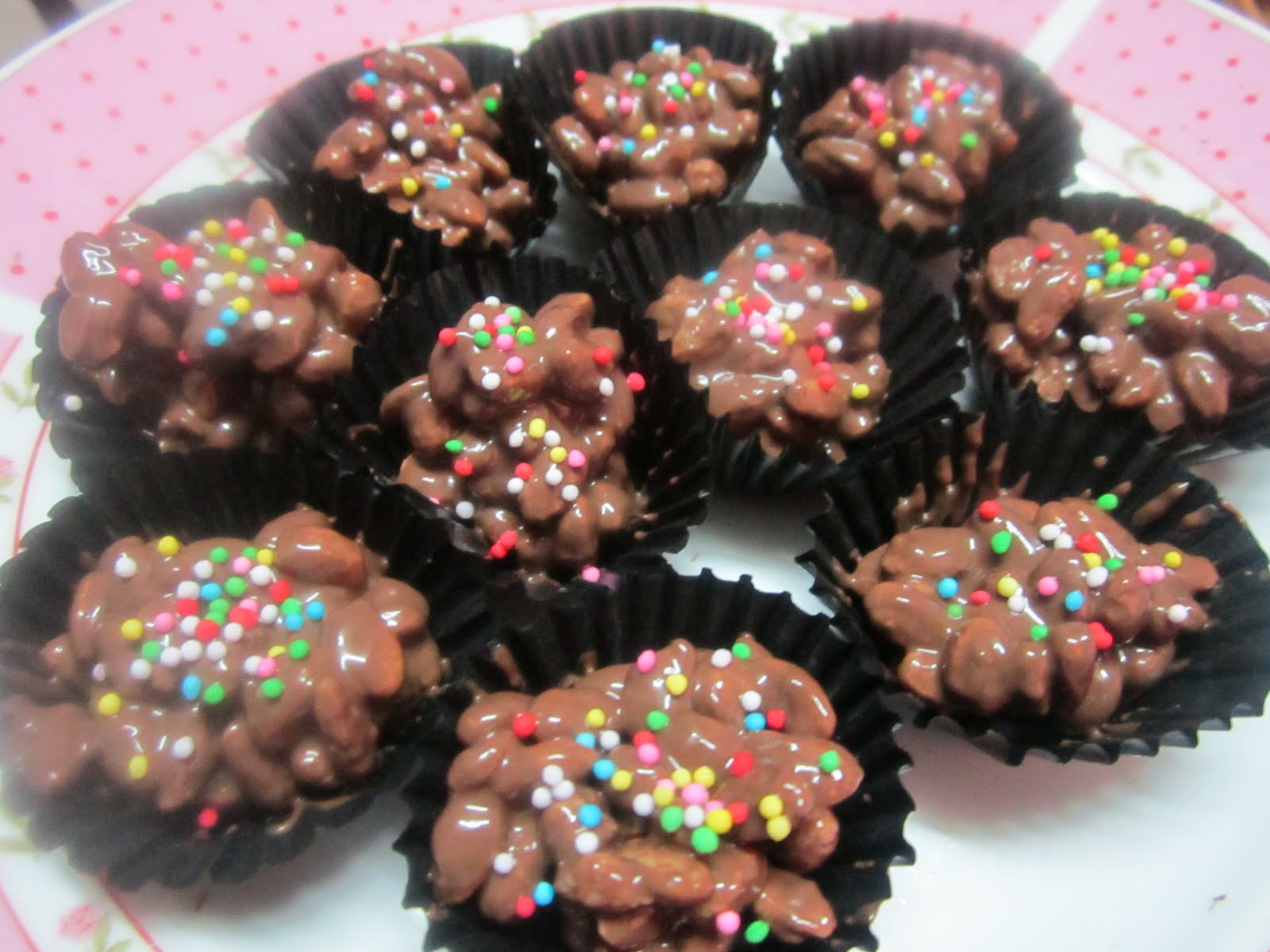 Mila's Chocolate: Coklat Bubble Rice