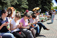 Всемирный день вязания на публике: 8 июня 2013  Красноярск