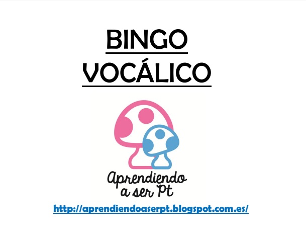 Bingo vocálico